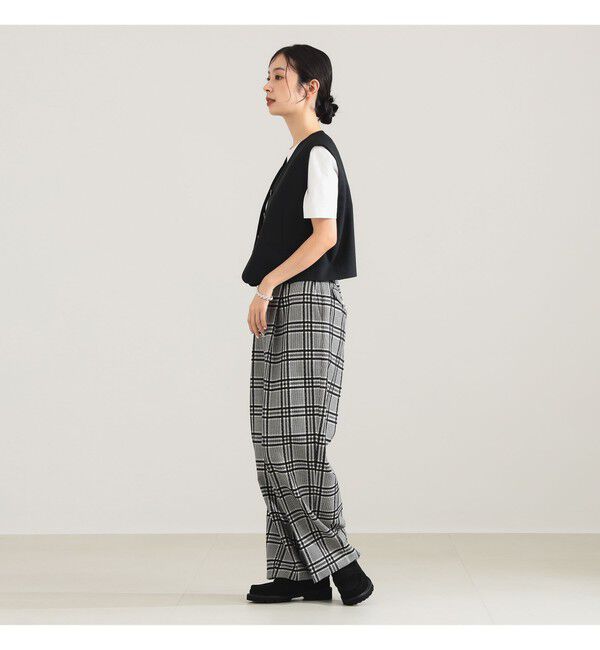 Demi-Luxe BEAMS 「ヒヨク Vネック ショートジレ」|ダウン|