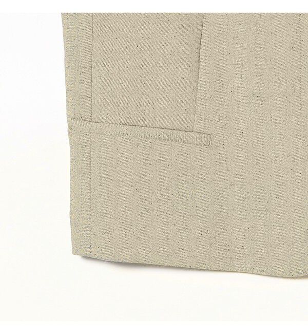 Demi-Luxe BEAMS 「ヒヨク Vネック ショートジレ」|ダウン|