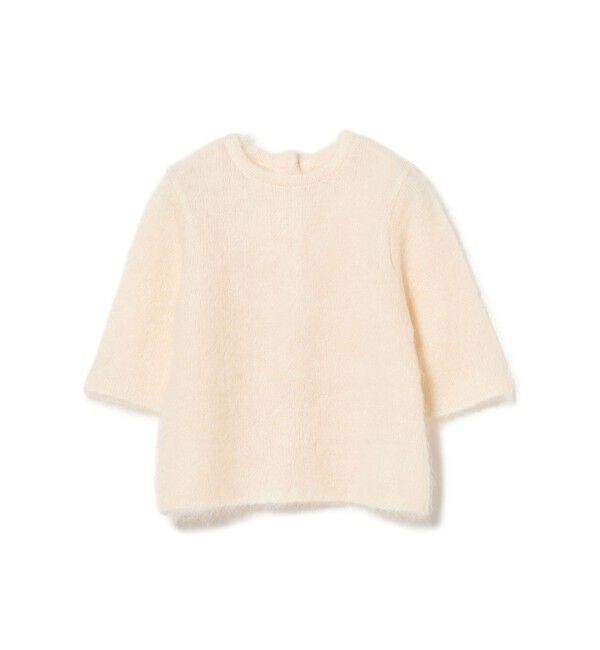 Demi-Luxe BEAMS 「モヘヤ ハーフスリーブ 2WAY プルオーバー」|ニット・セーター|