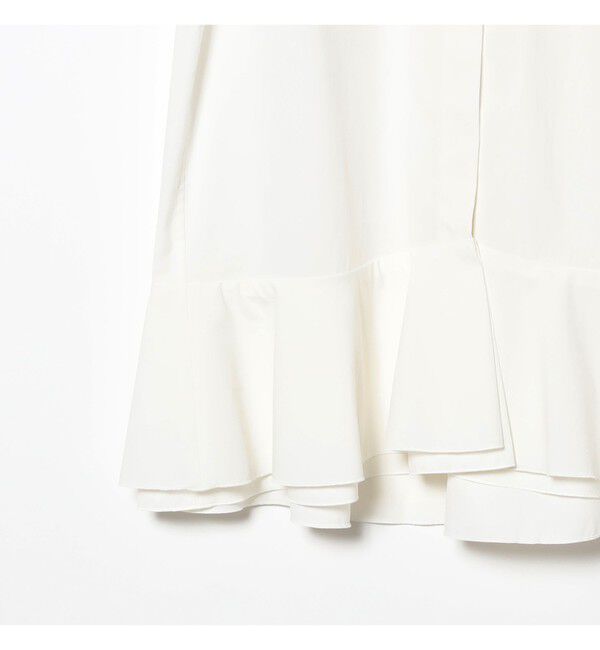 Demi-Luxe BEAMS 「フリルヘム シャツ ワンピース」|ワンピース|