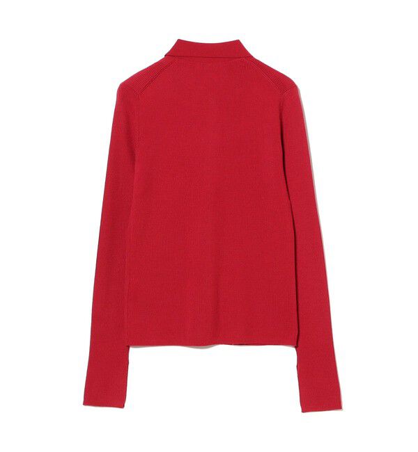 Demi-Luxe BEAMS 「ポリエステル ウール ポロ カーディガン」|ニット・セーター|