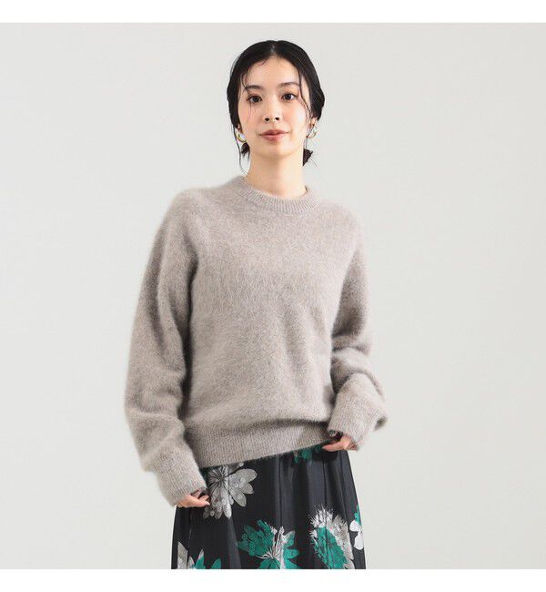 Demi-Luxe BEAMS 「ヤク フォックス ロングスリーブ プルオーバーニット」|ニット・セーター|