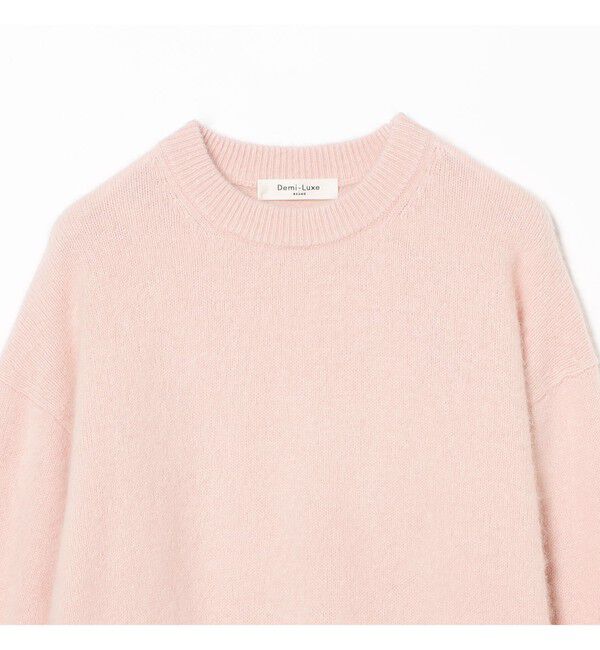 Demi-Luxe BEAMS 「ヤク フォックス ロングスリーブ プルオーバーニット」|ニット・セーター|