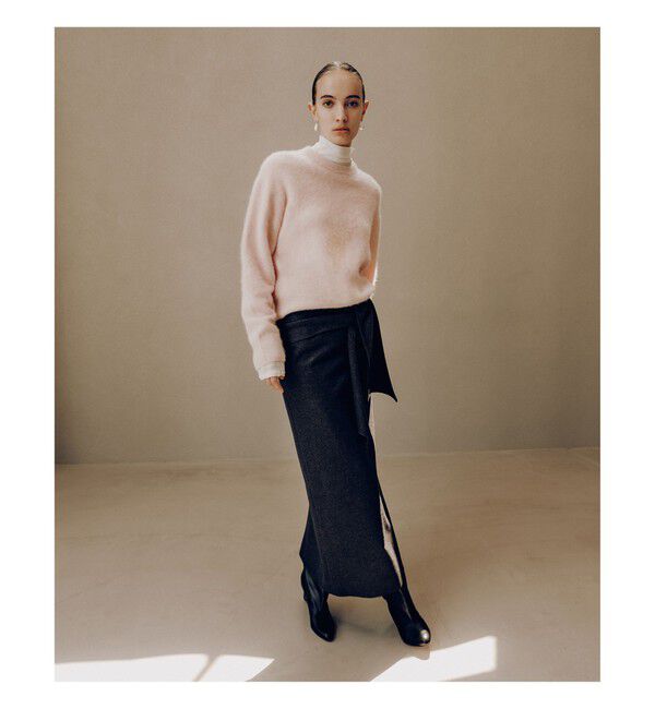 Demi-Luxe BEAMS 「ヤク フォックス ロングスリーブ プルオーバーニット」|ニット・セーター|