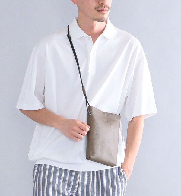 SHIPS「SHIPS: レザー ショルダーバッグ」|ショルダー・メッセンジャー|