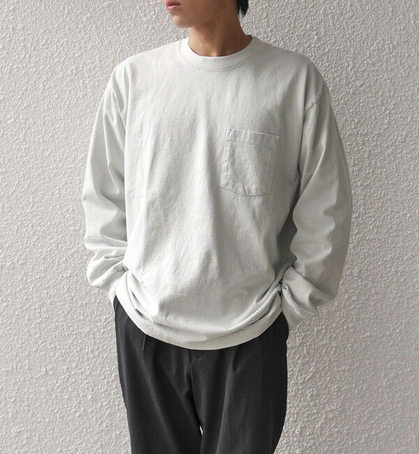 SHIPS any「【SHIPS any別注】LA APPAREL: 8.5oz 長袖 Tシャツ 23SS◇」|Tシャツ・カットソー|