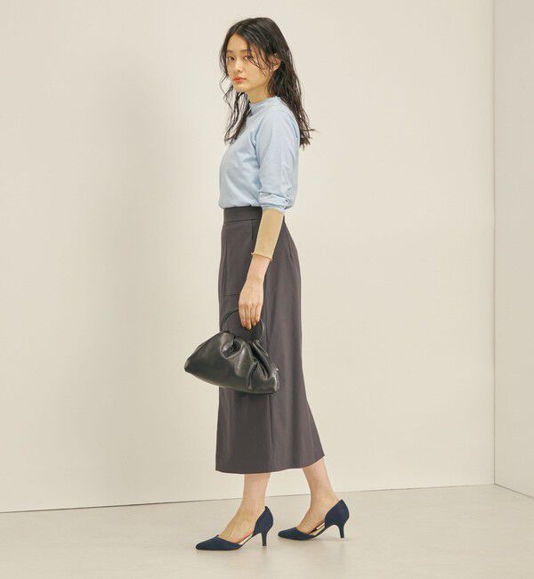 SHIPS for women「〈手洗い可能〉ハイストレッチ カラー タイト スカート」|スカート|