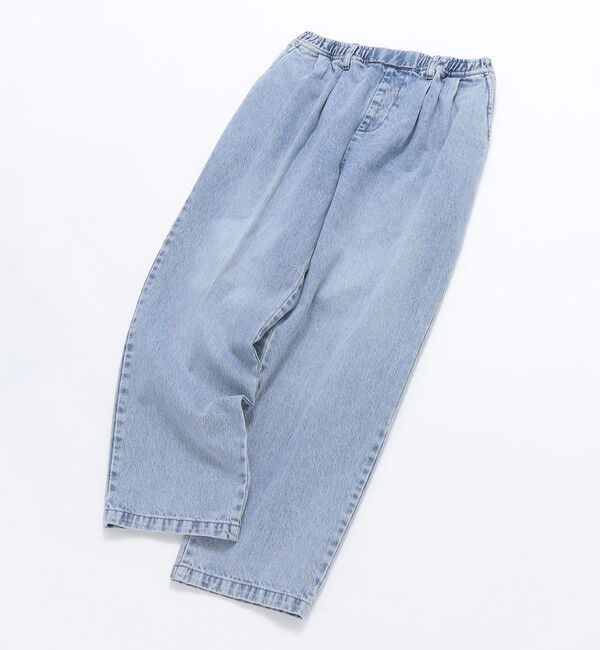 SHIPS Colors 「SHIPS Colors: テーパード ワイド トラウザー デニム◇」|デニム|