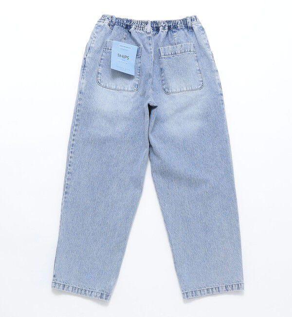 SHIPS Colors 「SHIPS Colors: テーパード ワイド トラウザー デニム◇」|デニム|