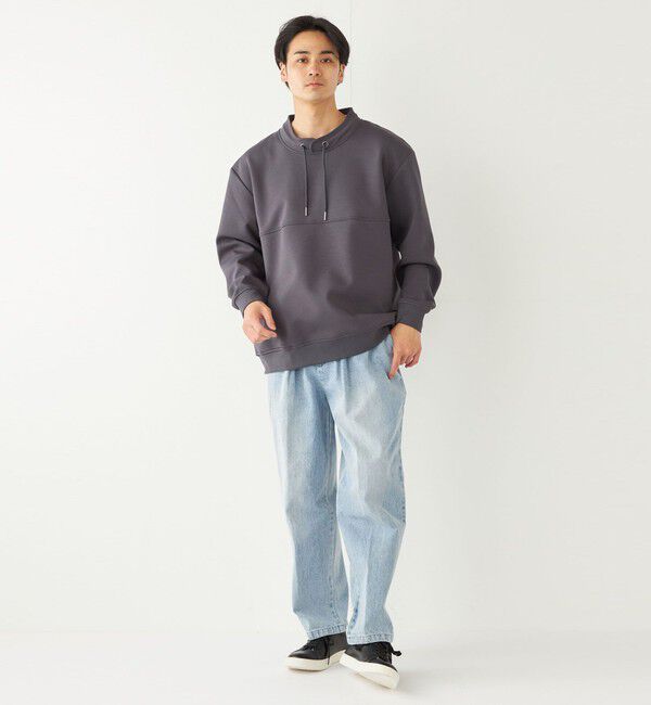 SHIPS Colors 「SHIPS Colors: テーパード ワイド トラウザー デニム◇」|デニム|