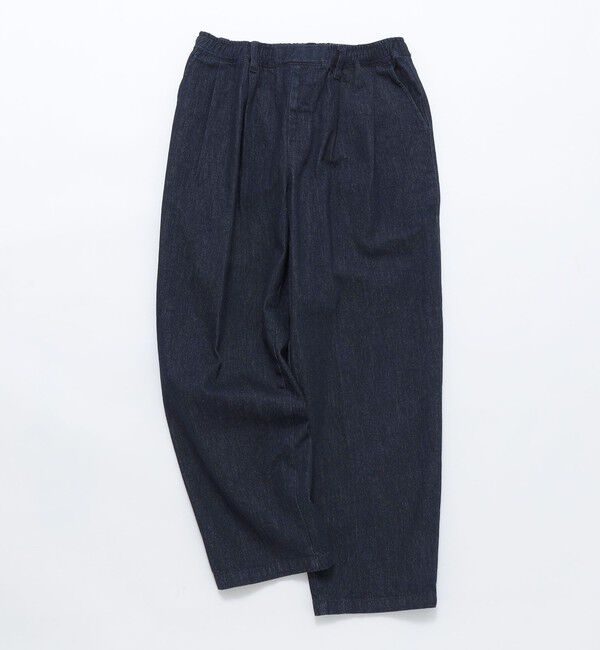 SHIPS Colors 「SHIPS Colors: テーパード ワイド トラウザー デニム◇」|デニム|