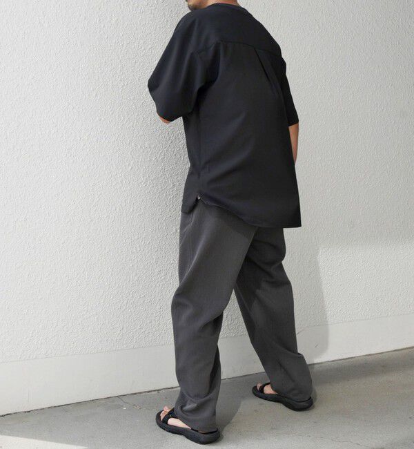 SHIPS any「SHIPS any: COOLMAX（R） サマー プルオーバー Tシャツ (セットアップ対応) 24SS◇」|Tシャツ・カットソー|