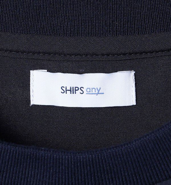 SHIPS any「SHIPS any: COOLMAX（R） サマー プルオーバー Tシャツ (セットアップ対応) 24SS◇」|Tシャツ・カットソー|