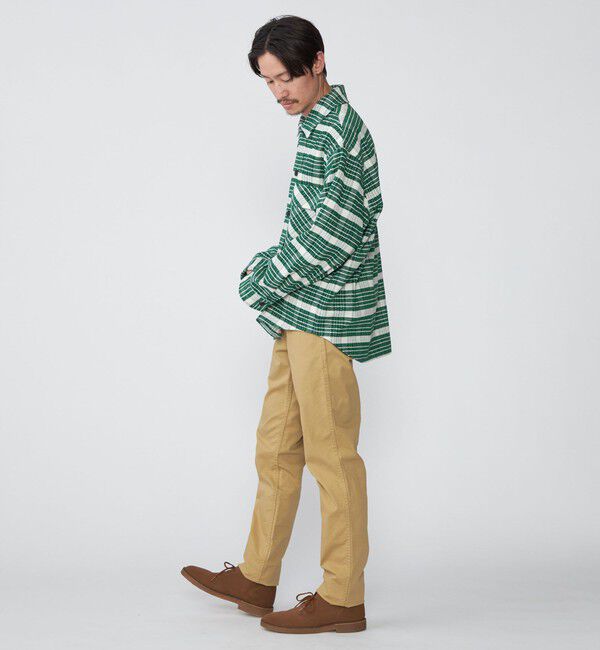 SHIPS「【WEB限定】SHIPS: モール チェック ダブルポケット CPO シャツ ジャケット」|ミリタリージャケット|