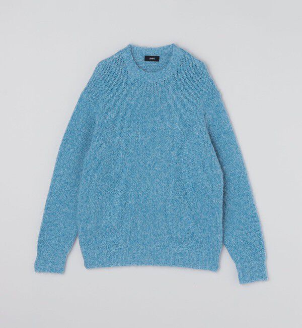 SHIPS「SHIPS: フラッフィー メランジ クルーネック プルオーバー ニット」|ニット・セーター|