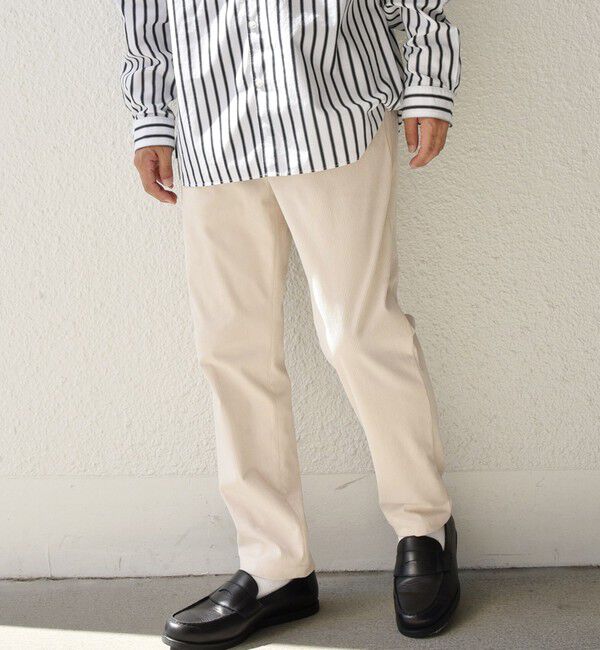 SHIPS any「SHIPS any: ストレッチ コーデュロイ テーパード イージー パンツ 24FW◇」|チノ|