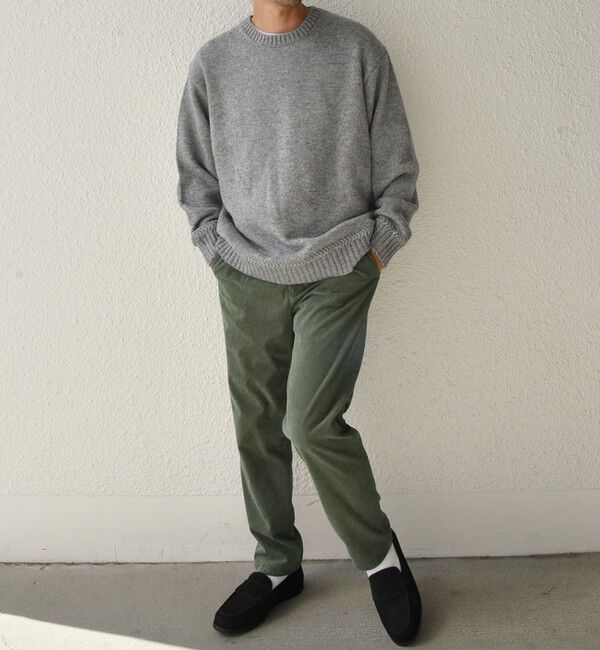 SHIPS any「SHIPS any: ストレッチ コーデュロイ テーパード イージー パンツ 24FW◇」|チノ|