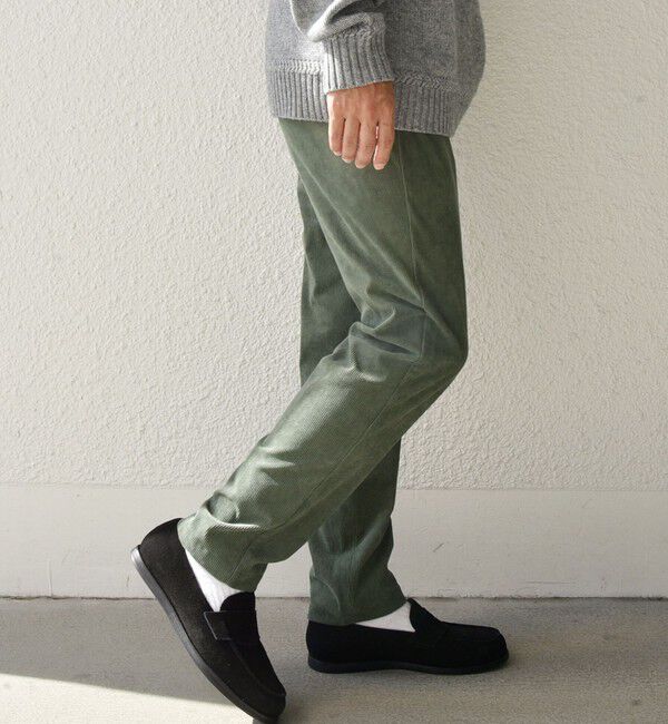 SHIPS any「SHIPS any: ストレッチ コーデュロイ テーパード イージー パンツ 24FW◇」|チノ|