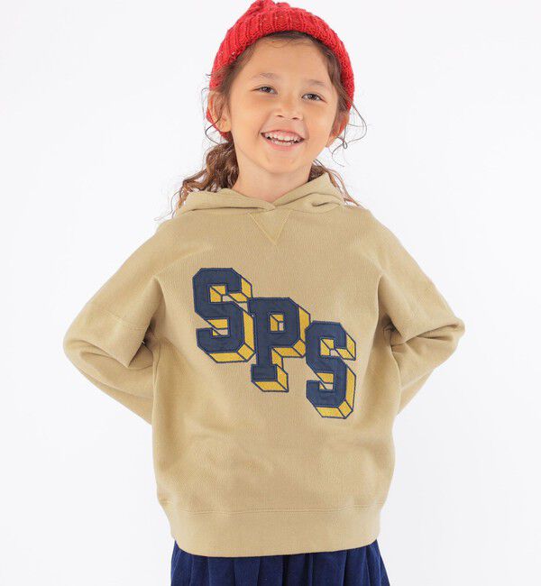 SHIPS KIDS「【SHIPS KIDS別注】RUSSELL ATHLETIC:100～130cm / パーカー」|パーカー|ベージュ