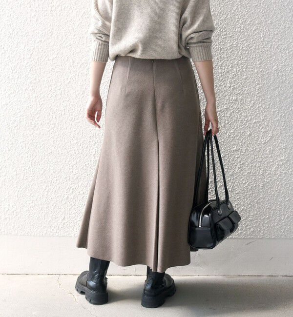 SHIPS any「SHIPS any: エア ニードル タック ミディ スカート」|スカート|