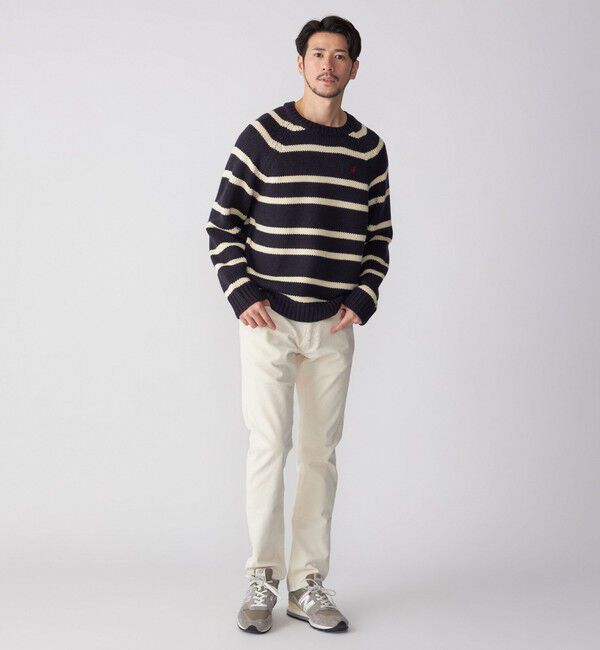 SHIPS「SHIPS: KAKEGAWA コーデュロイ 5ポケット スリム パンツ」|チノ|