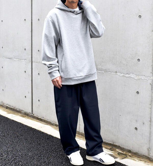 SHIPS any「SHIPS any: ダブルフェイス ポンチ スナップ パーカー 24SS◇」|パーカー|