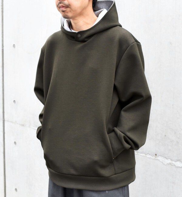 SHIPS any「SHIPS any: ダブルフェイス ポンチ スナップ パーカー 24SS◇」|パーカー|