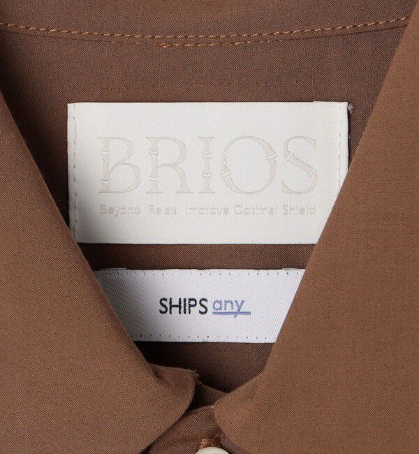 SHIPS any「SHIPS any: バンブー レーヨン ルーズ ハーフスリーブ シャツ ［BRIOS］◇」|シャツ・ブラウス|