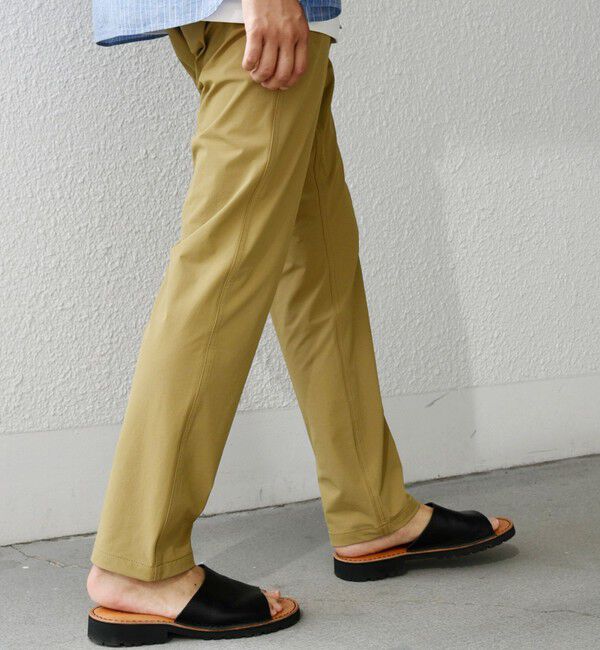 SHIPS any「SHIPS any:〈洗濯機可能/撥水〉4WAYストレッチ スリム テーパード テック チノ パンツ◇」|チノ|