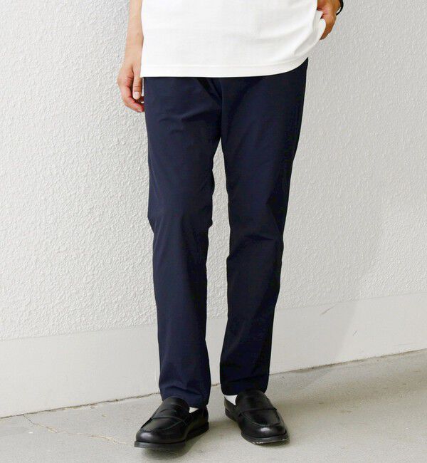 SHIPS any「SHIPS any:〈洗濯機可能/撥水〉4WAYストレッチ スリム テーパード テック チノ パンツ◇」|チノ|