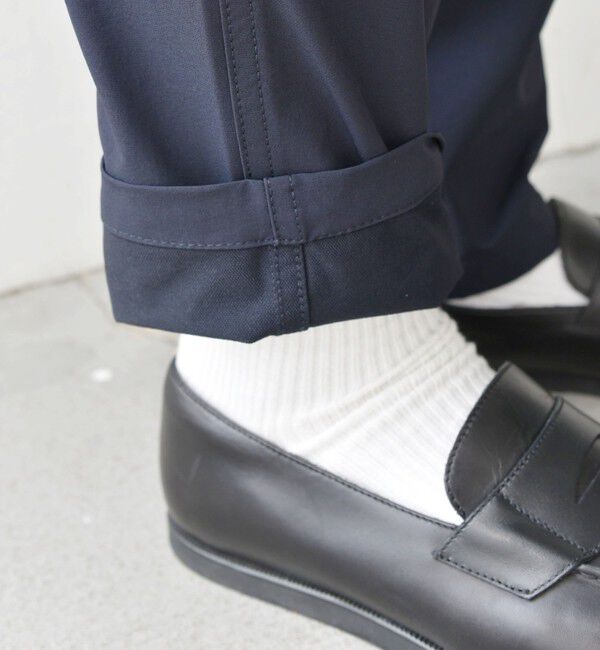 SHIPS any「SHIPS any:〈洗濯機可能/撥水〉4WAYストレッチ スリム テーパード テック チノ パンツ◇」|チノ|