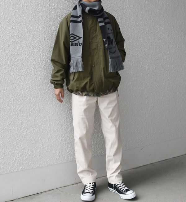 SHIPS any「【SHIPS any別注】UMBRO: エンブレム サッカー マフラー◇」|マフラー|