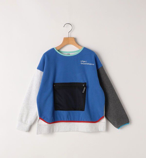 SHIPS KIDS「【SHIPS KIDS別注】THE PARK SHOP:115～145cm / マルチ フリース」|プルオーバー|