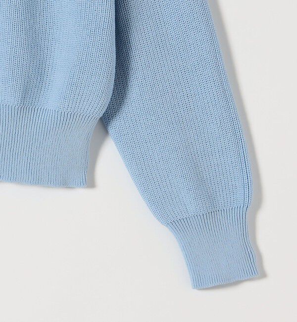 SHIPS any「SHIPS any:〈手洗い可能〉アゼ コンパクト クルーネック ニット プルオーバー」|ニット・セーター|