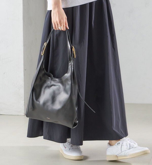 SHIPS for women「BEAURE:パーティション レザー バッグ 小」|トートバッグ|