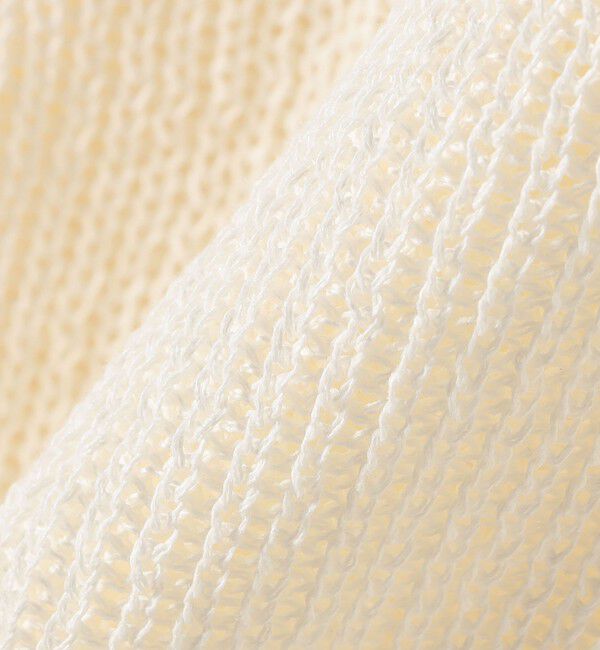 SHIPS for women「〈手洗い可能〉ペーパー ポリエステル Vネック カーディガン」|カーディガン|