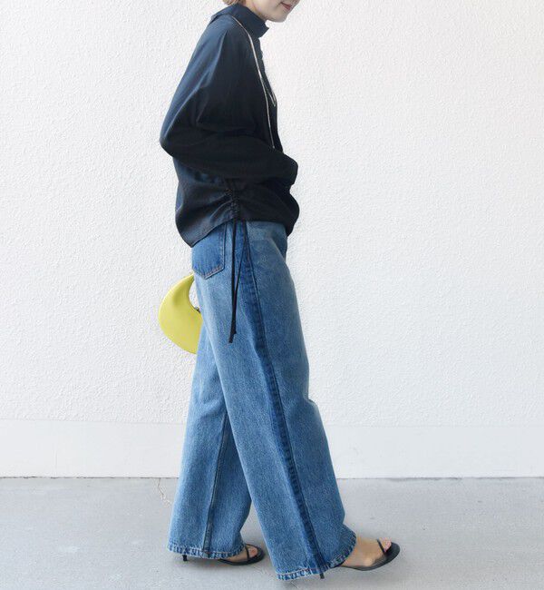 SHIPS for women「【WEB限定】〈洗濯機可能〉シアー ハイネック 2WAY ブラウス」|シャツ・ブラウス|