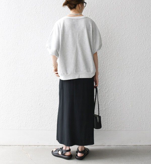 SHIPS any「SHIPS any:〈洗濯機可能〉ワッフル ワイド コクーン ドルマン TEE」|Tシャツ・カットソー|