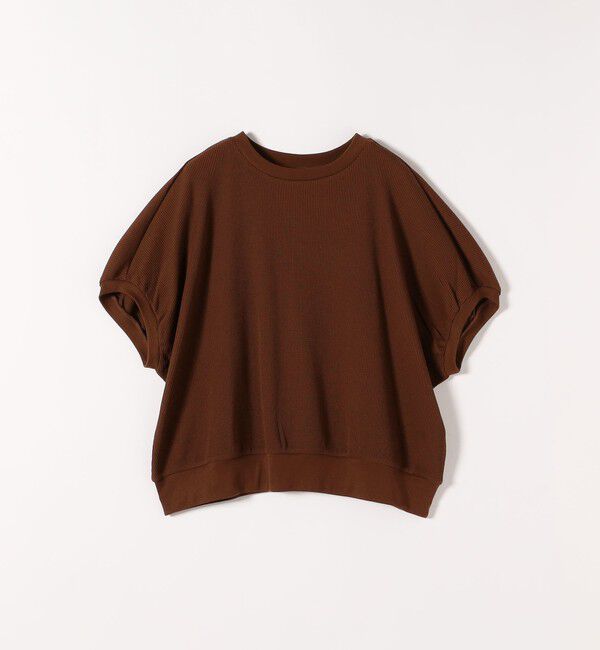 SHIPS any「SHIPS any:〈洗濯機可能〉ワッフル ワイド コクーン ドルマン TEE」|Tシャツ・カットソー|