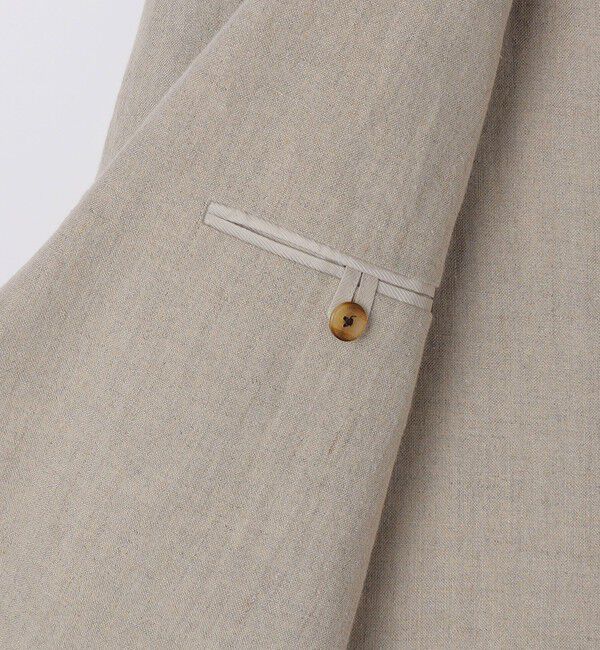 SHIPS「SHIPS: リネン ソリッド シャツ ジャケット」|テーラードジャケット|
