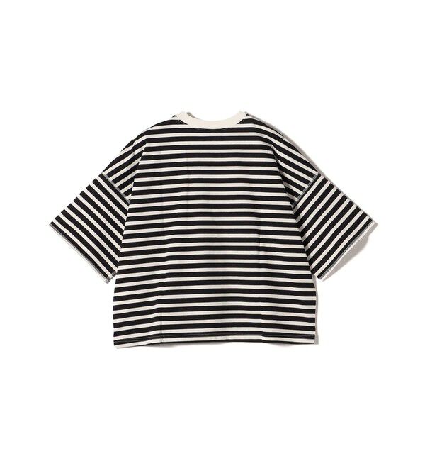 SHIPS for women「【SHIPS別注】SETTO:ボーダー ハーフ スリーブ」|Tシャツ・カットソー|