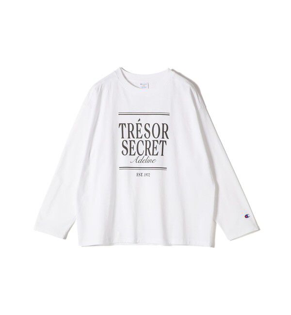 SHIPS for women「【SHIPS別注】Champion: プリント ロングスリーブ TEE」|Tシャツ・カットソー|