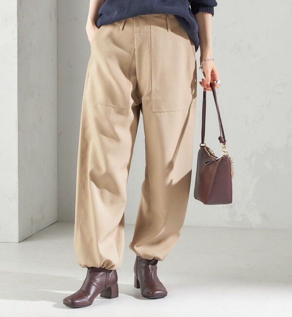 SHIPS for women「【SHIPS別注】GOLDEN MILLS: 〈手洗い可能〉2WAY ベイカー パンツ」|その他|