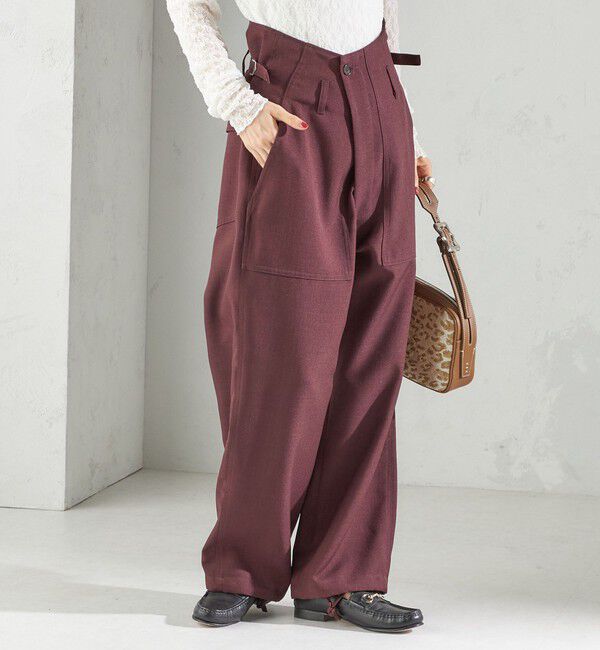 SHIPS for women「【SHIPS別注】GOLDEN MILLS: 〈手洗い可能〉2WAY ベイカー パンツ」|その他|