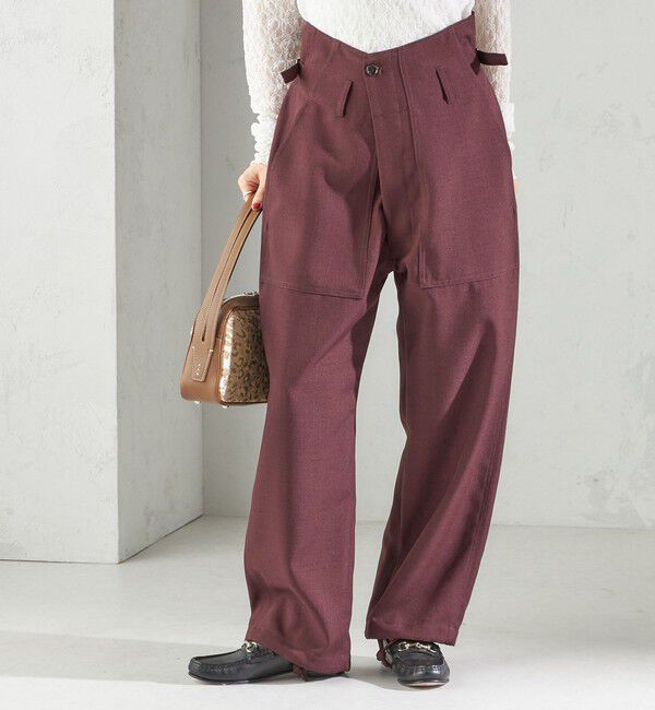 SHIPS for women「【SHIPS別注】GOLDEN MILLS: 〈手洗い可能〉2WAY ベイカー パンツ」|その他|