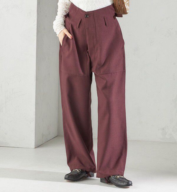 SHIPS for women「【SHIPS別注】GOLDEN MILLS: 〈手洗い可能〉2WAY ベイカー パンツ」|その他|