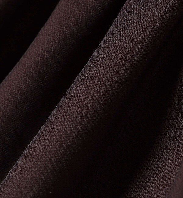 SHIPS for women「〈手洗い可能〉シアー バンブー ギャザー ブラウス」|シャツ・ブラウス|