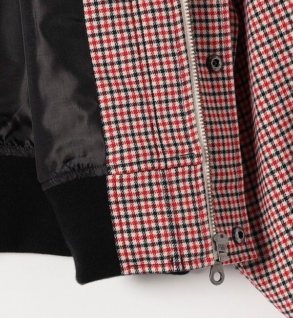 SHIPS any「SHIPS any: ガンクラブ チェック ハンティング ブルゾン」|ブルゾン・スタジャン|