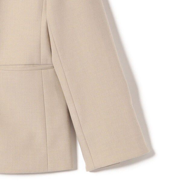 SHIPS for women「〈手洗い可能〉DELEGANT ダブルカラー ジャケット（セットアップ対応）」|ノーカラージャケット|