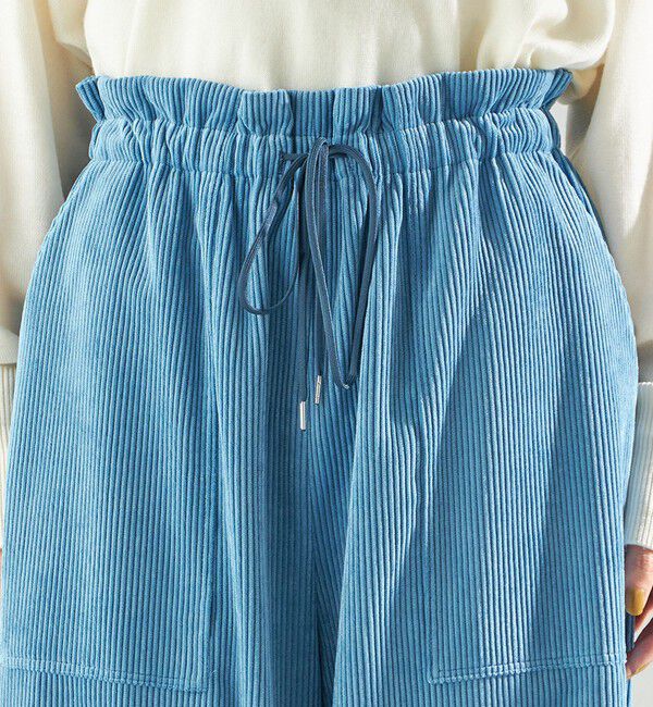 SHIPS for women「〈洗濯機可能〉TUMUGITO(R) コーデュロイ ドロスト パンツ」|その他|